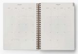 2025 12-Month Appointment Softcover Spiral Notebook