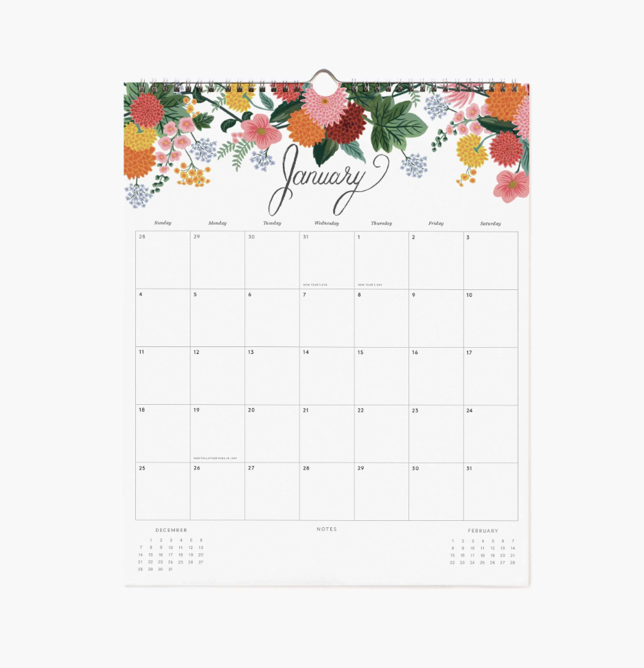2026 Dahlia Appointment Calendar