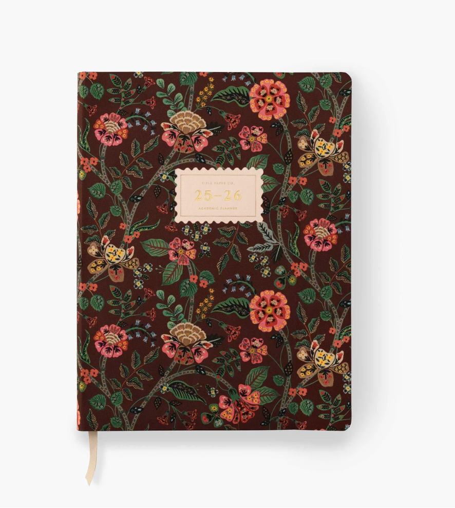 025-2026 12-Month Academic Bookbound Planner