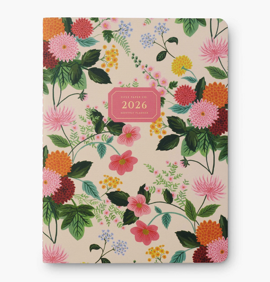 2026 Dahlia 12-Month Appointment Notebook