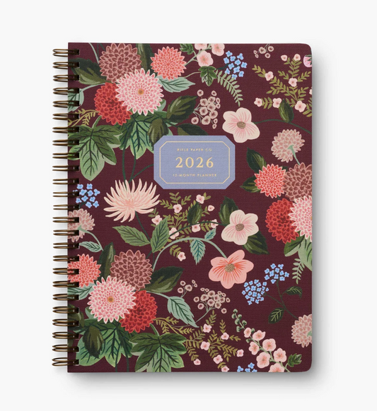 2026 Dahlia 12-Month Softcover Spiral Planner