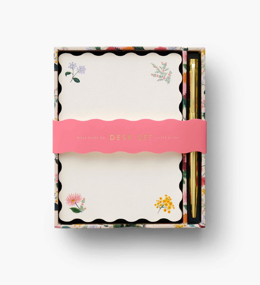 Dahlia Note Writing Set