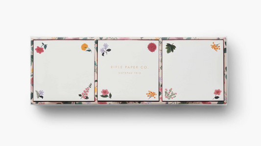 Dahlia Notepad Trio