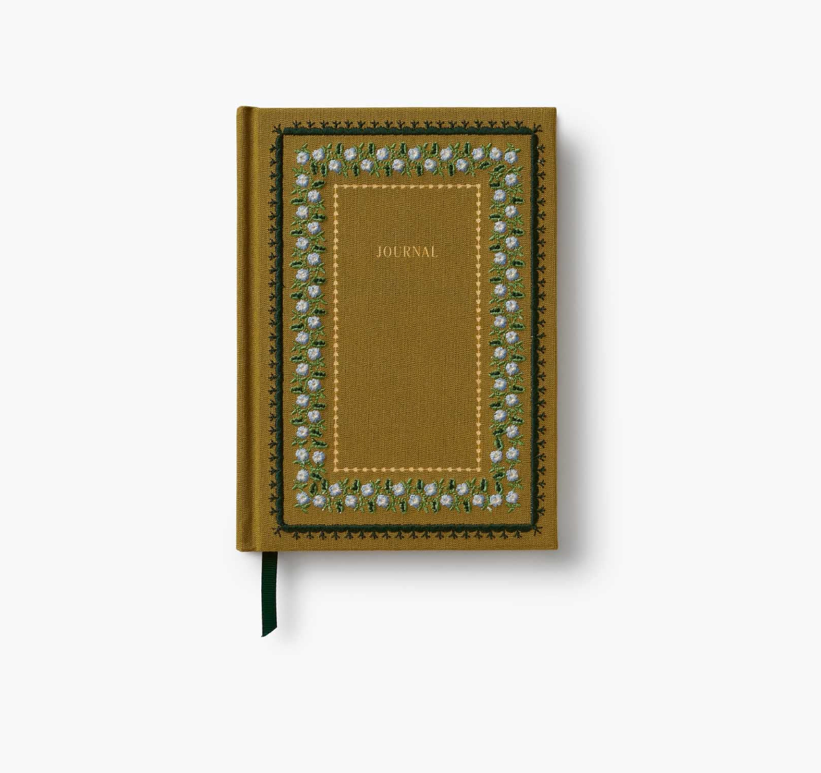 Portico Embroidered Lined Journal
