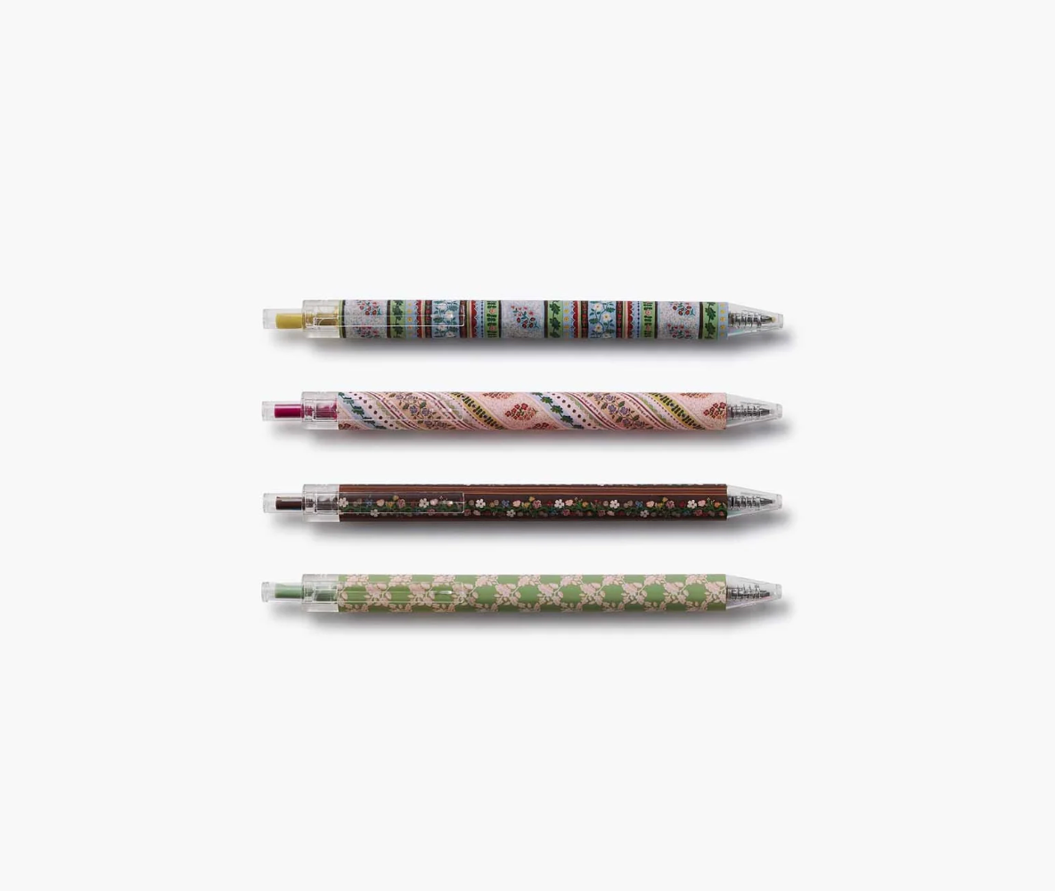 Paisley Gel Pen Set