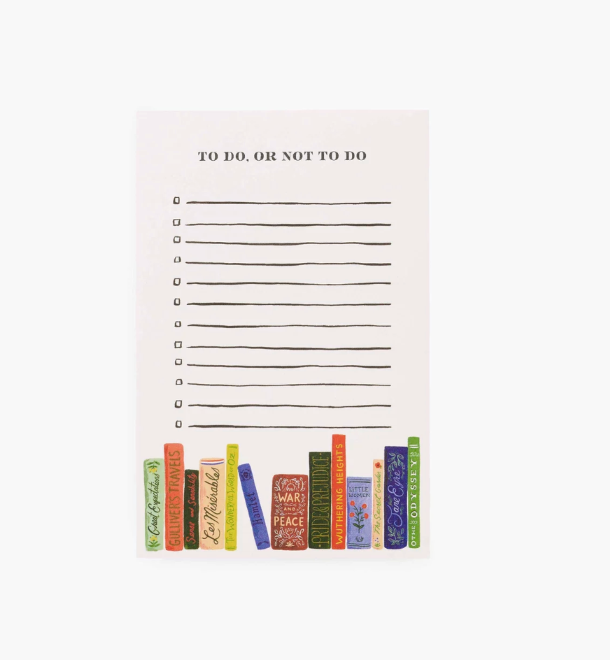 Rifle Blank Notepad