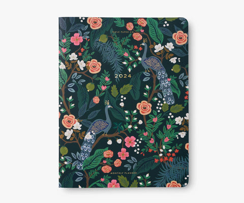 Peacock 12-Month Appointment Notebook