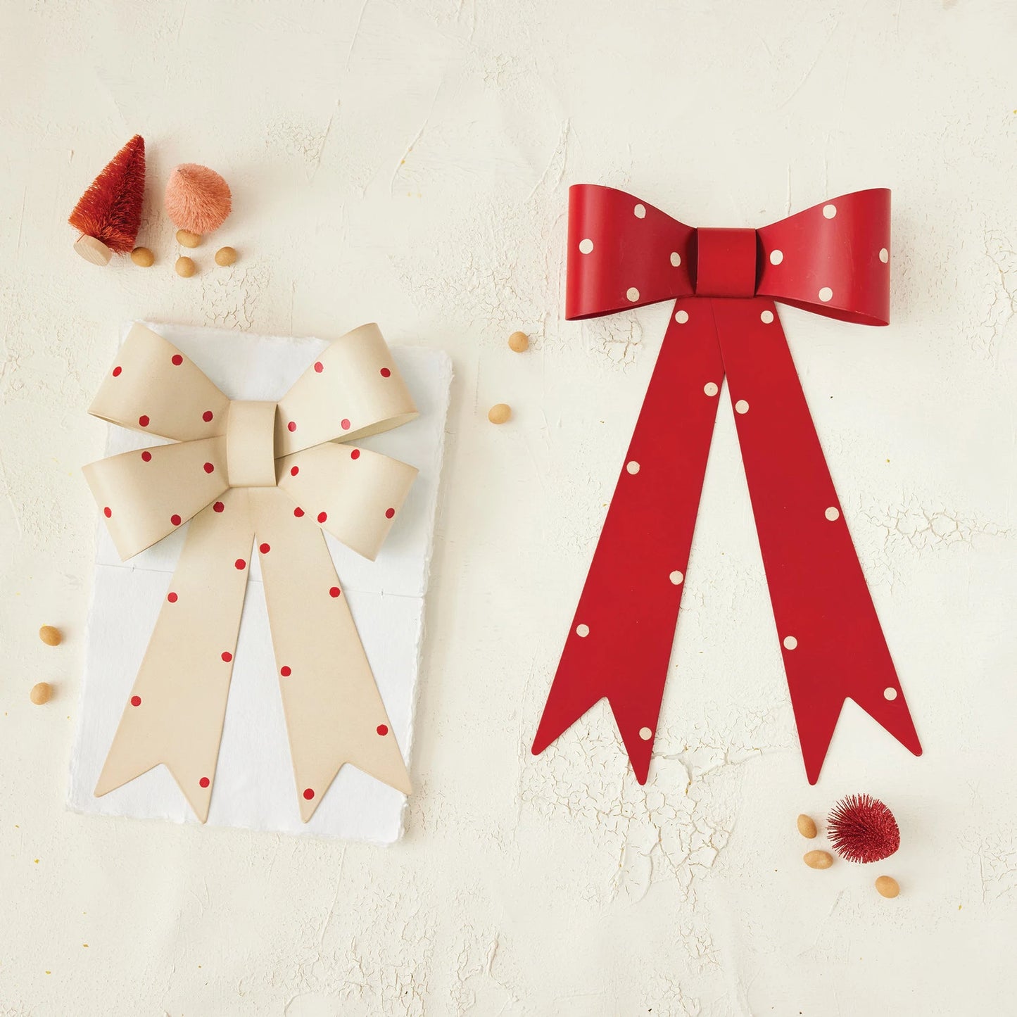 Metal Bow Wall Decor