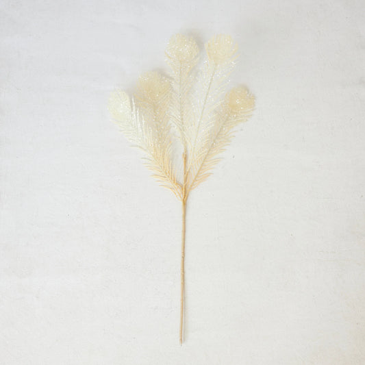 Holiday Peacock Feather Stem
