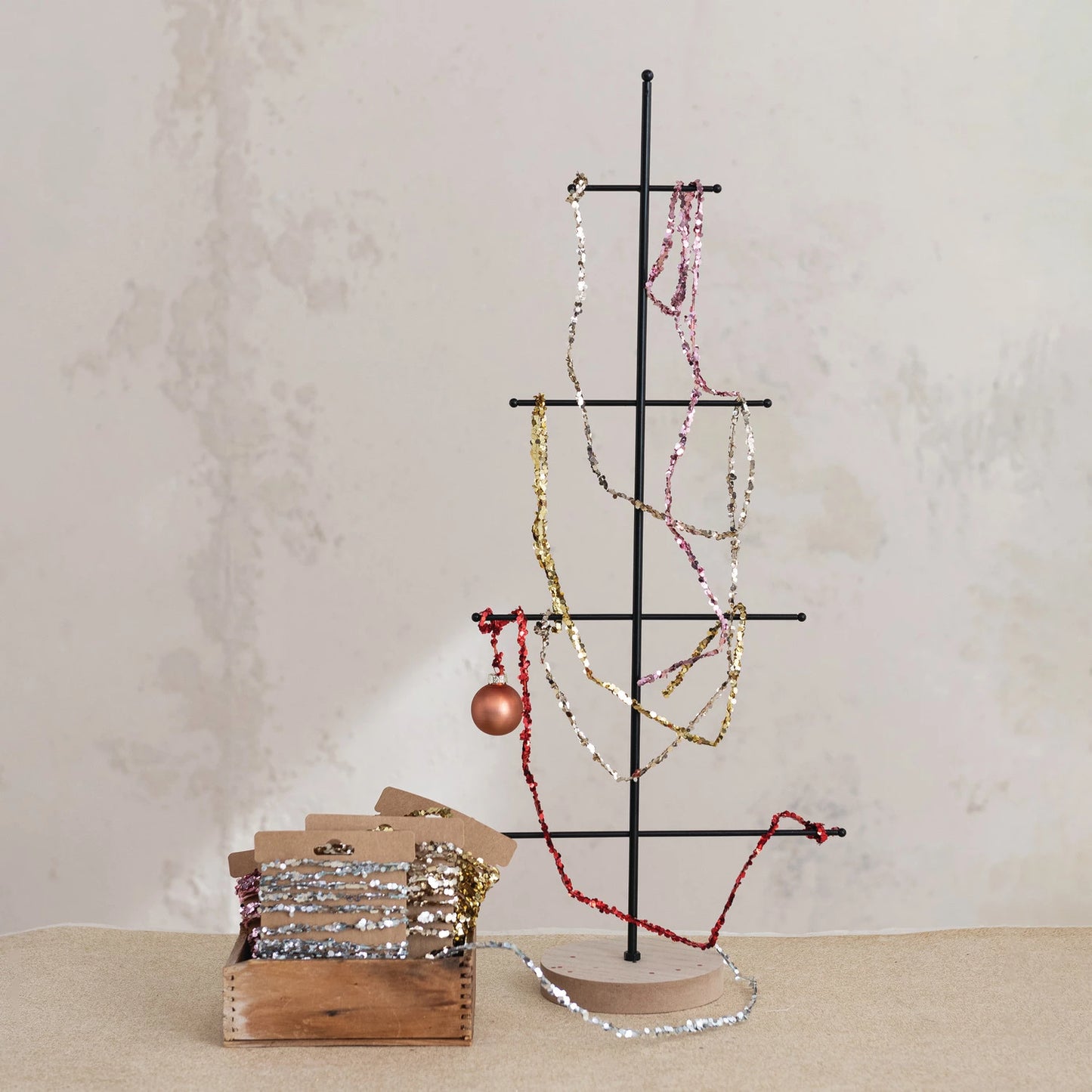 String Glitter Garland