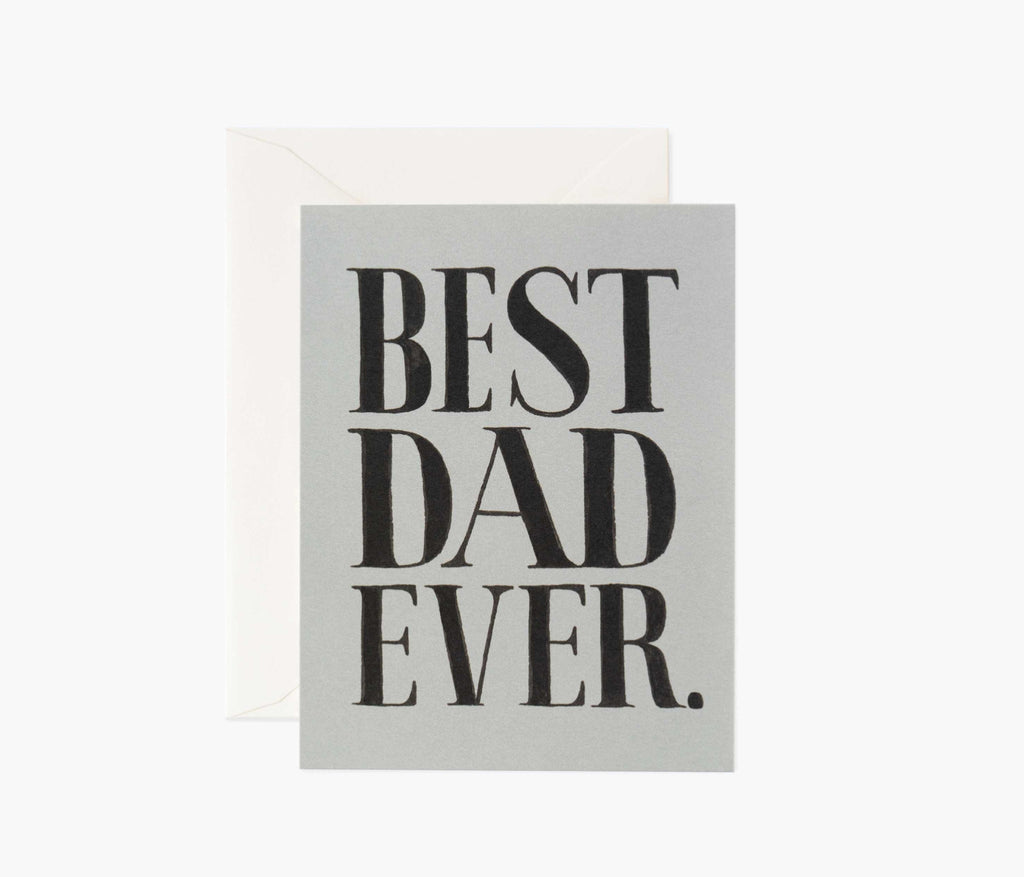 Best Dad Ever Greeting Card