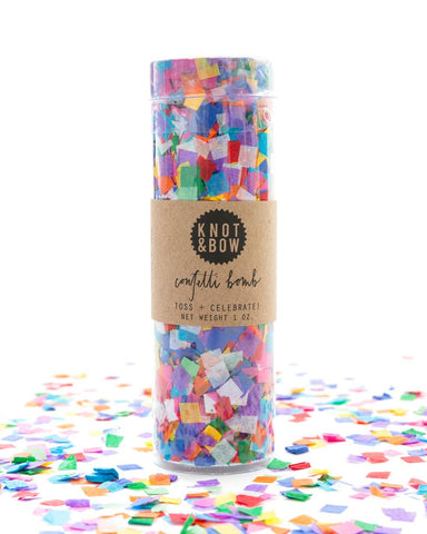 Multicolored Confetti Bomb