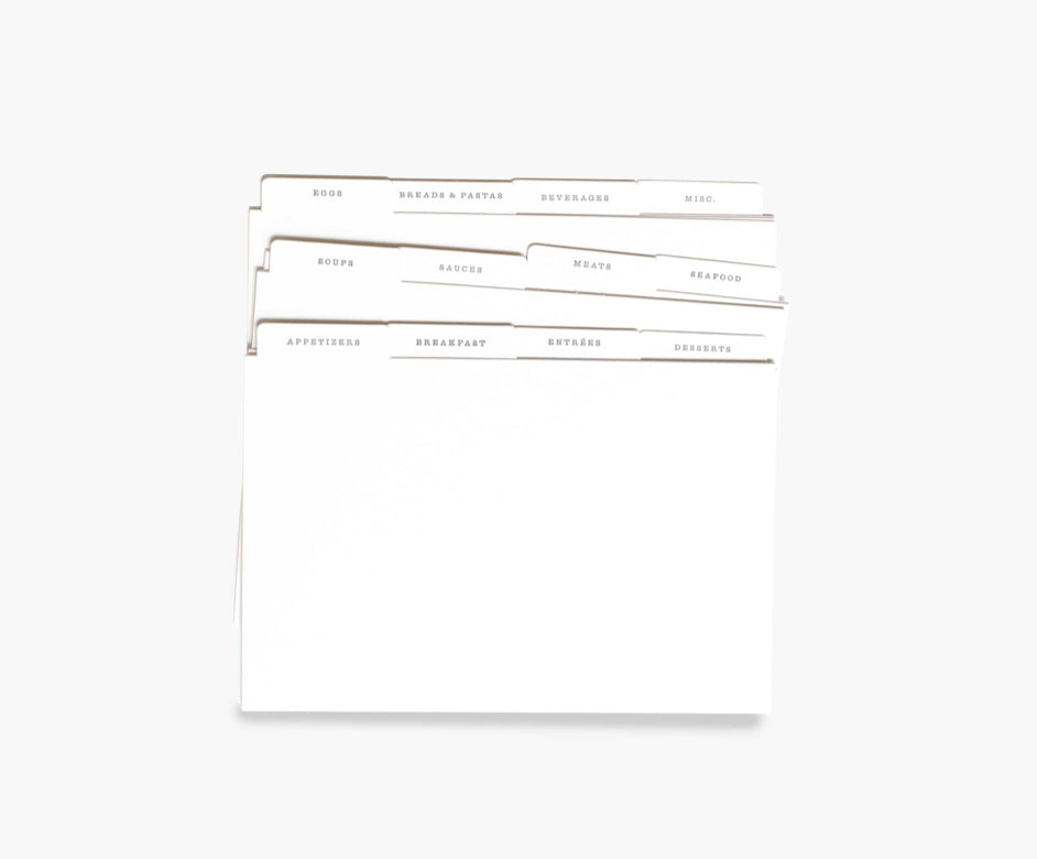 Juliet Rose Recipe Tin with Cards