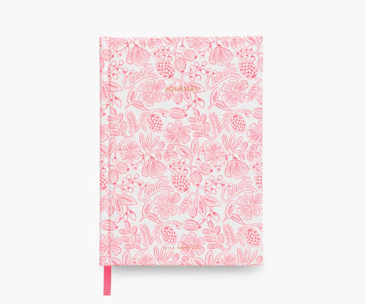 Moxie Floral Fabric Journal