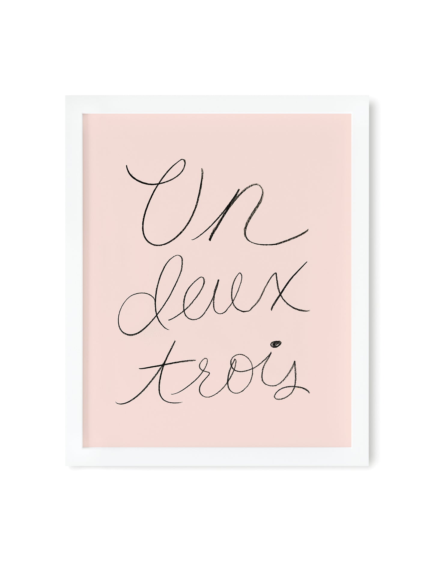 Un Deux Trois Print 8x10