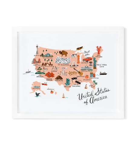 United States of America Art Print