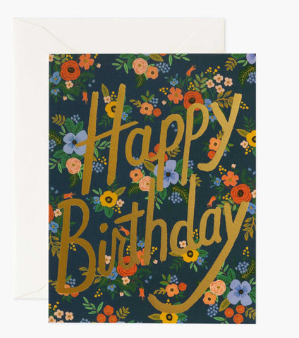 Garden Birthday Card