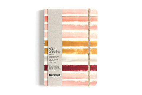 Sunset Stripe Sketchbook 