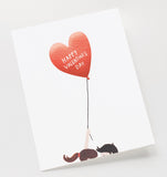 Valentines Day Balloon Card