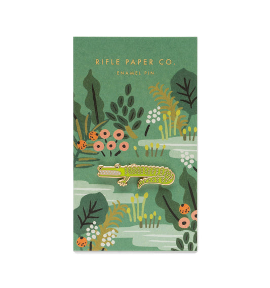 Alligator Enamel Pin