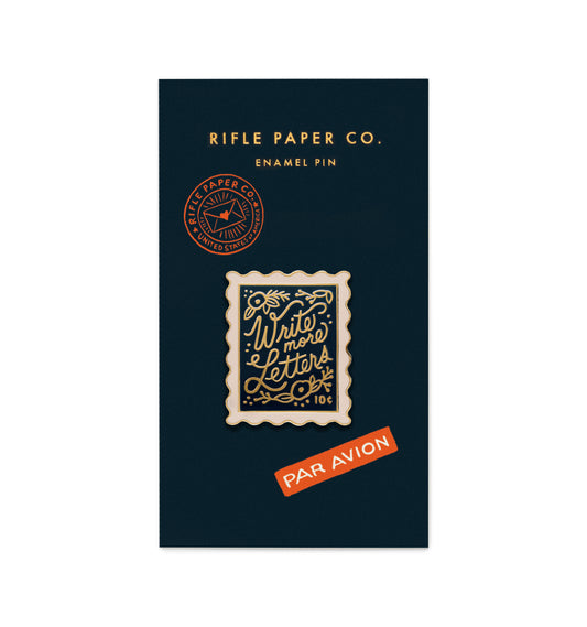 Stamp Enamel Pin