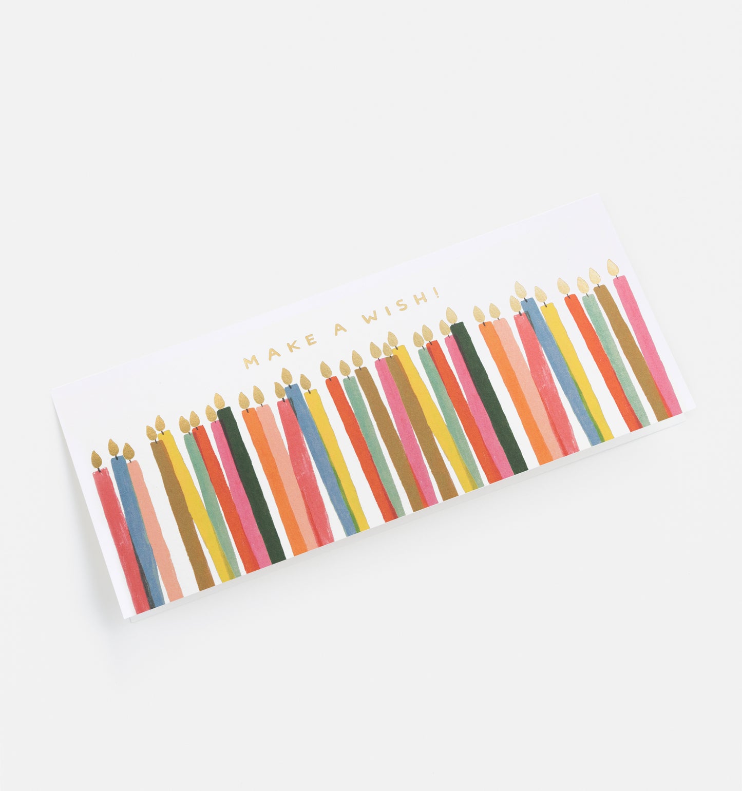 Make A Wish Candles Birthday Card