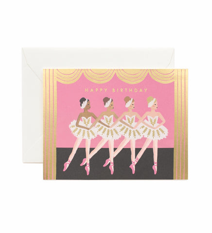 Birthday Ballet Card