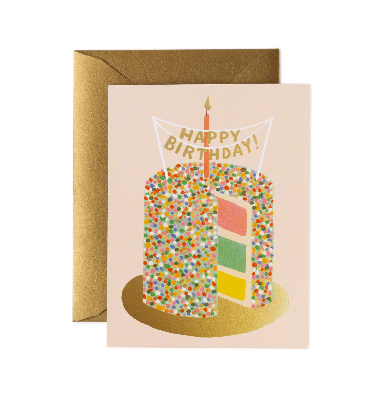 Layer Cake Birthday Card