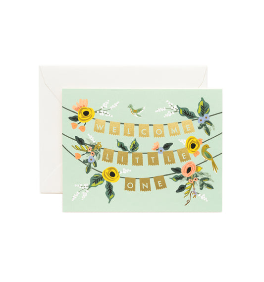 Welcome Garland Card