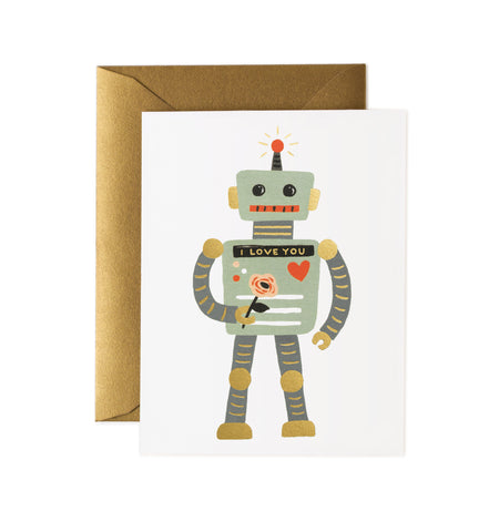 Robot Love Card