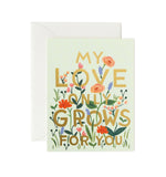 My Love Only Grows Card