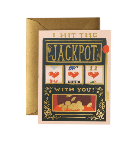 Jackpot Valentine Card