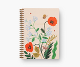 Poppy Botanical Spiral Notebook