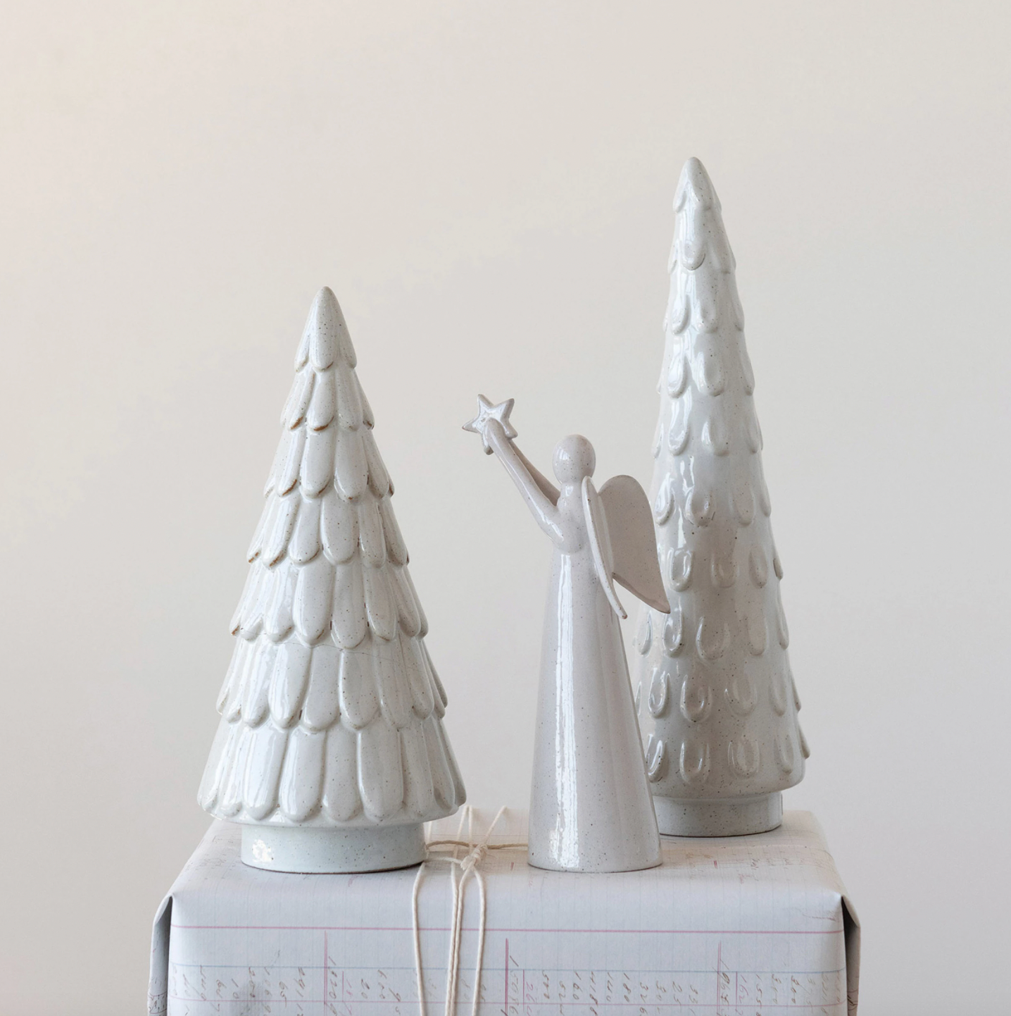 Glazed Stoneware Trees (2 Styles)