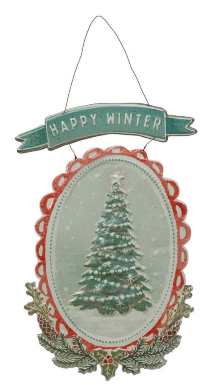 Embossed Metal Wall Decor / Ornament