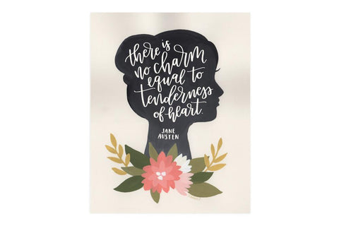 Jane Austen silhouette