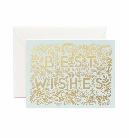 Best Wishes Greeting Card