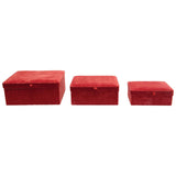 Persimon Velvet Letter Boxes