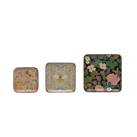 Everything Enameled Wood Trays