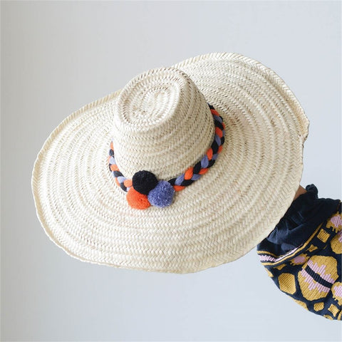 Hand-Woven Casablanca Moroccan Hat