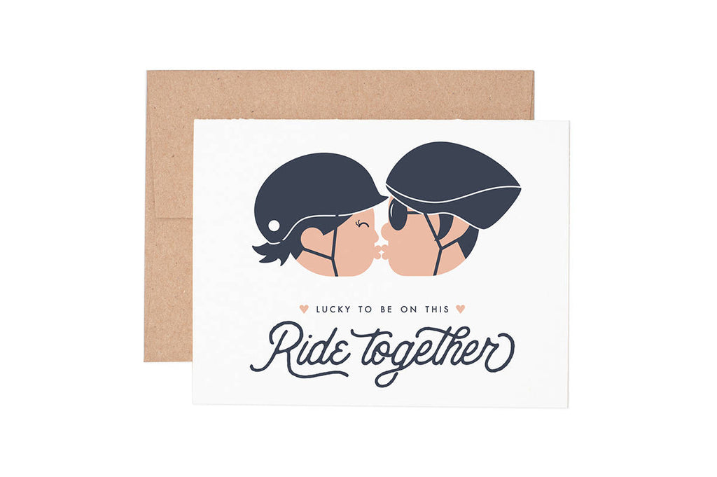 Ride Together Love Card