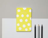 Lemon Polka Pocket Notebook