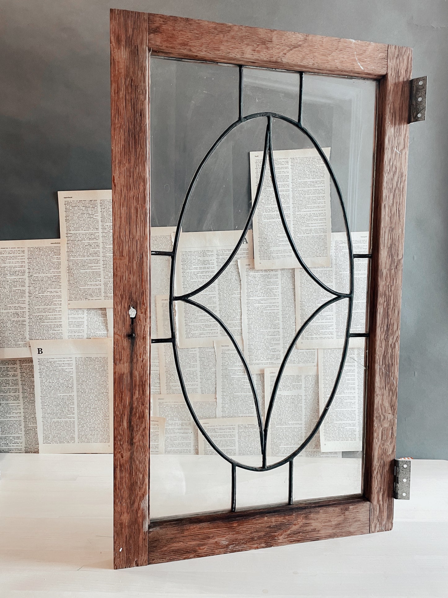 Antique Leaded Glass Window