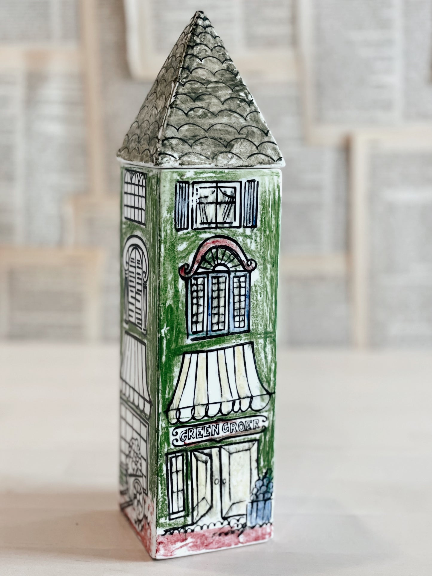 European Style Shop Canister