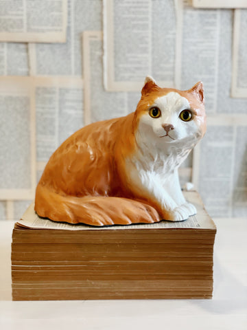 Vintage Life Sized Cat