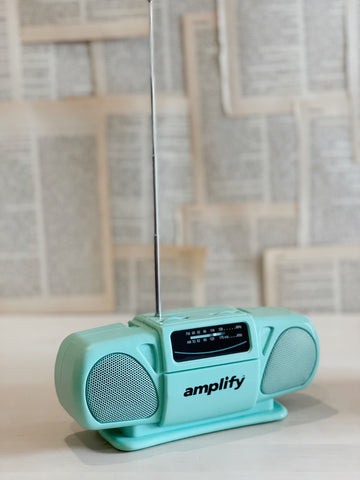 Little Amplify Boombox Style AM/FM Radio
