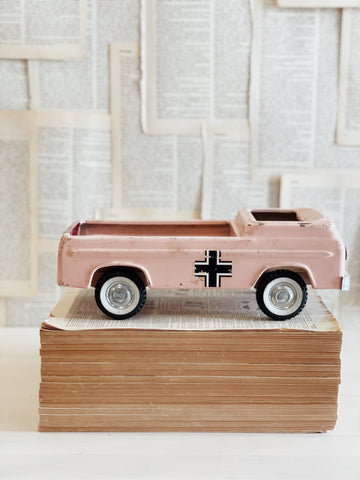 Vintage Pink Nylint Medic Truck