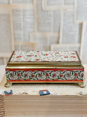 Vintage Ornate Tin