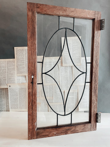 Antique Leaded Glass Window