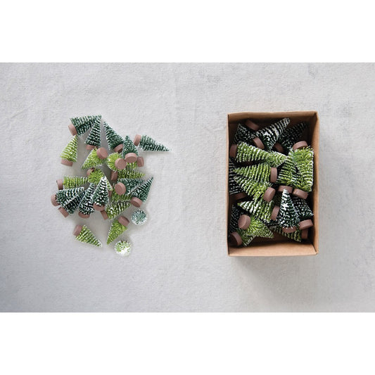 Green Bottle Brush Trees